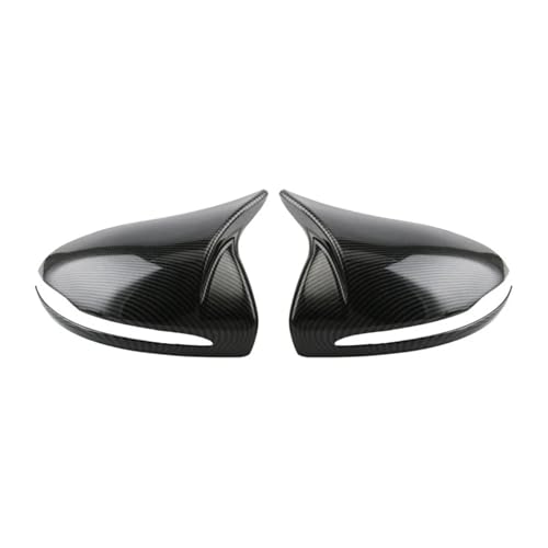 Coque de rétroviseur Mercedes GLE W167 aspect carbone pour modèles 2020 à 2025