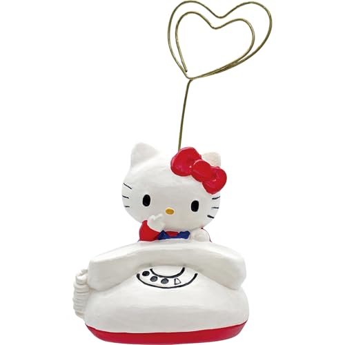 サンリオ (SANRIO) 「 ハローキティ 」 レトロポップ メモクリップ スタンド 約7×14cm メモ帳立て キャラクターズ 文具 キティ グッズ 雑貨 ステーショナリー 白 SAN4566のサムネイル