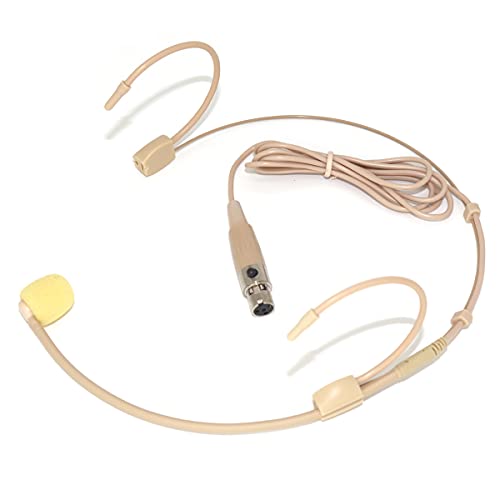 Microphone double supra-auriculaire cardioïde condensateur XLR TA4F