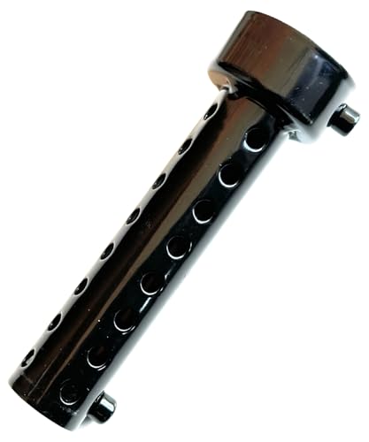 HTharros インナーサイレンサー バイク用 42mm ブラック 1本 騒音対策 汎用 バイク マフラー 消音器 42-B