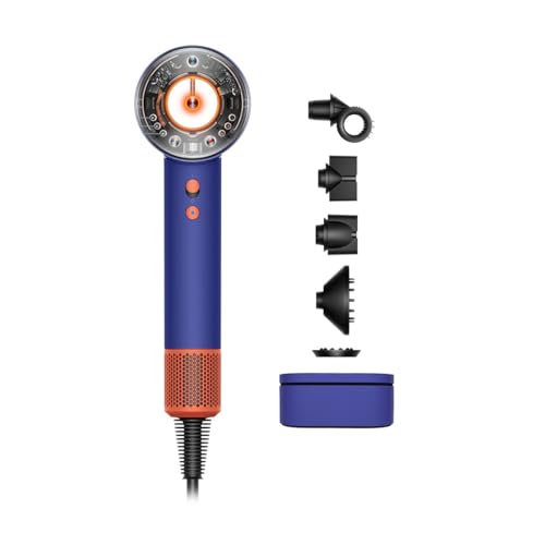 Dyson Supersonic Nural™ Intelligent Hair Dryer|Protects Scalp Health|Fast Drying|No Heat Damage|5 Attachments|7 Styling, 3 Speed &amp; 3 Heat Settings