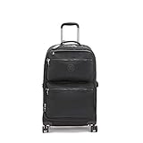 Kipling CITY SPINNER M Trolley mediano extensible de 4 ruedas, Negro (Black Noir)