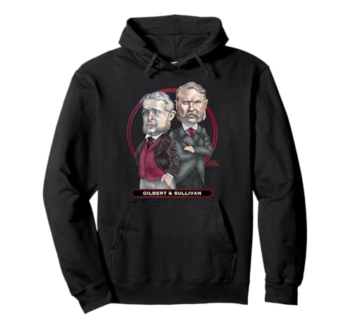 Photo de Gilbert et Sullivan, W.S. Gilbert et Arthur Sullivan Sweat à Capuche