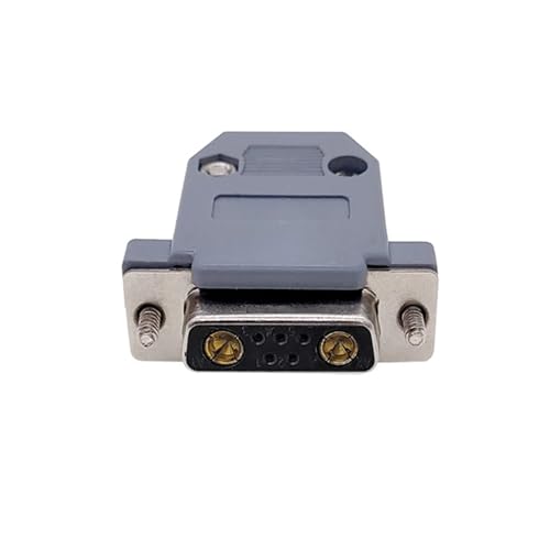Conector de alta corriente D-SUB 7W2 mecanizado con flash dorado completo 40A 7