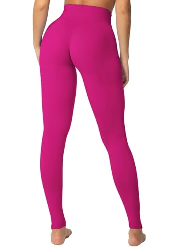 Image of Sunzel Sunzfly Invisible Butt Scrunch Workout Leggings for Women, Butt Lifting High Waisted Gym Yoga Pants with Tummy Control