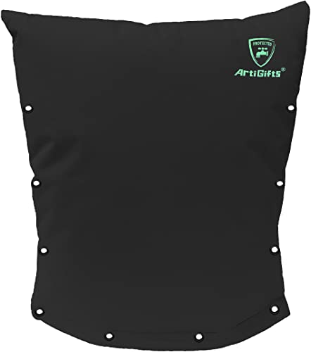 ArtiGifts Pro Insulated Pouch - Backflow Insulation Cover for Winter Freeze Protection, Black, 17 W x 21 H - Measure Before Purchase