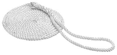 Seachoice 3 - strand Twisted Nylon Dock Line, 5/8