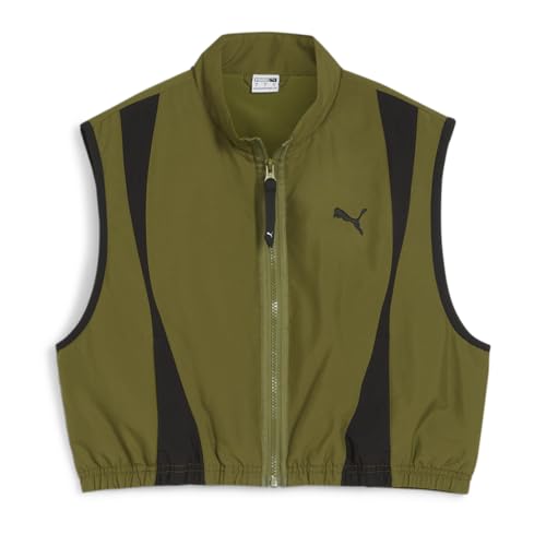 PUMA Womens Dare To Woven Vest Athletic Outerwear...