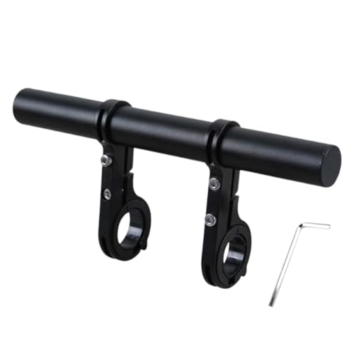 Estensione Manubrio Bici, Multifunzione Doppio Prolunga Manubrio Bici Prolunga, Prolunga Manubrio Alluminio, Accessori Manubrio Bici, per Torcia, Telefono Cellulare, Macchina Fotografica(20 cm)