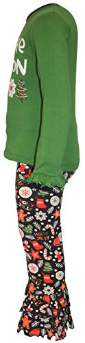 Image of Unique Baby 2 Piece Girls Double Ruffle Leggings and Long Sleeve Shirt Clothes Set Kid and Toddler Girl Outfit