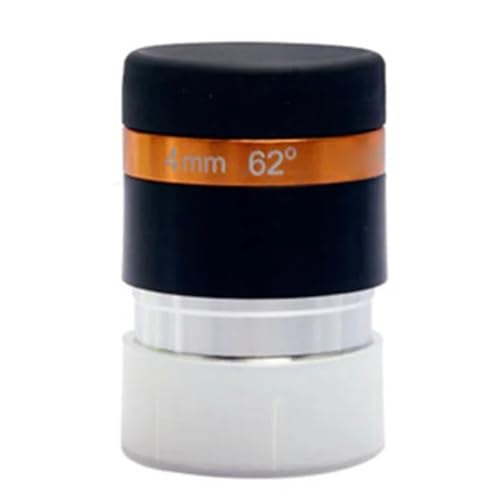 Ocular para telescopio de alta definición de 4mm y 62 grados para observación astronómica