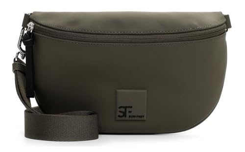 Bolso bandolera Crossover Bag de la marca Suri Frey en color verde oliva brillante