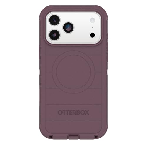 Image of OtterBox iPhone 17 Pro Max Defender Pro Series Case - Purple Mystery - Tough, Rugged & Durable iPhone Case, Snaps on MagSafe