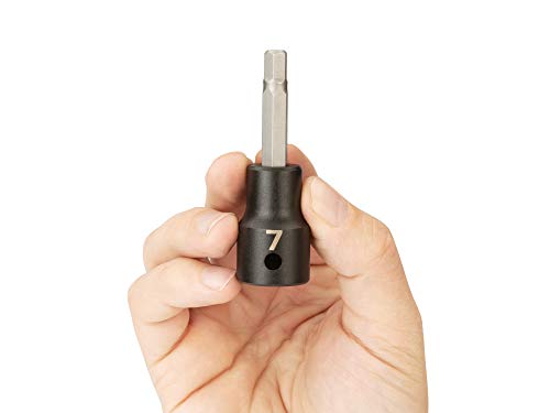 Image of TEKTON 1 /2 Inch Drive x 7 mm Hex Impact Bit Socket | SIB23207