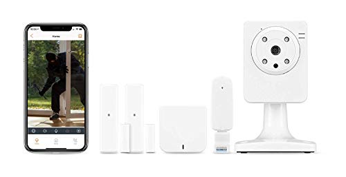 Home8Pro Wireless Security System (4-Piece Kit), 24/7 Professional Monitoring, No Contracts, Free 1-Cam