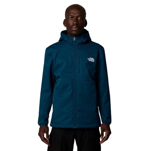 THE NORTH FACE Quest Chaqueta softshell con capucha para hombre Midnight Petrol Dark He XL