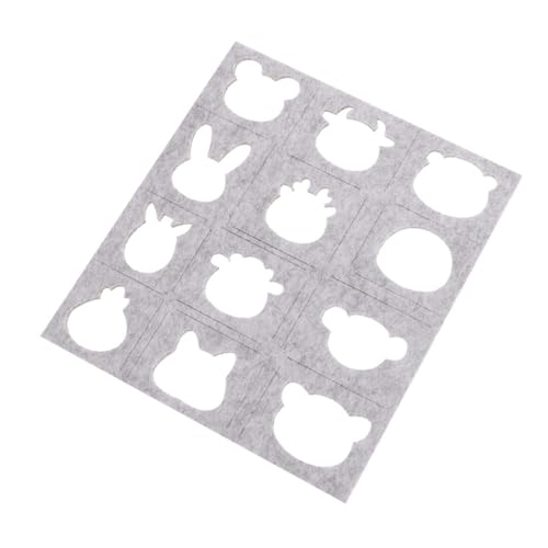 NUOBESTY Molde Para Fieltrar Lana Plantilla De Fieltro Aguja Molde Para Forma Al Bordado Diy Bricolaje