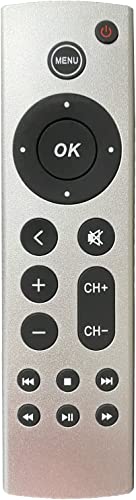 Mando a distancia universal compatible con Apple TV 4K/Apple TV Gen 1 2 3 4/Apple TV HD A2169 A1842 A1625 A1427 A1469 A1378 A1218 (sin función de voz)