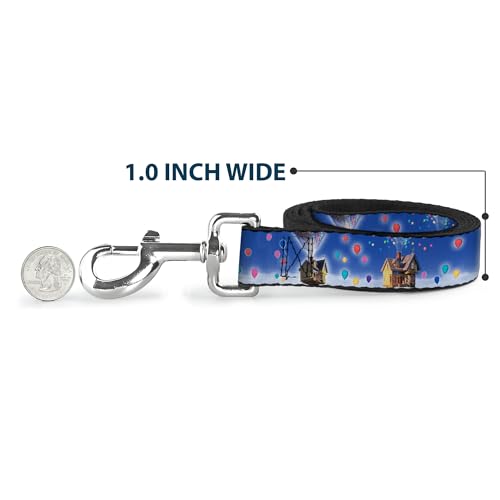 Leash-up Carl laisse Buckle Down à sangle ultra large 1.5"W et motif ballons - 6