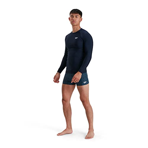 Camiseta Rash Top Hombre Speedo de manga larga y protección solar 5