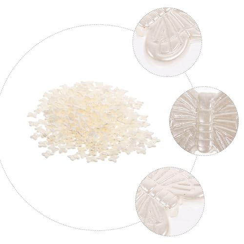 Cuentas de ABS white en pack de 300 unidades para pulseras 4