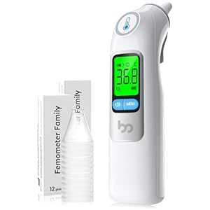 Femometer Family Ohrthermometer DET-1015 mit Schutzkappen