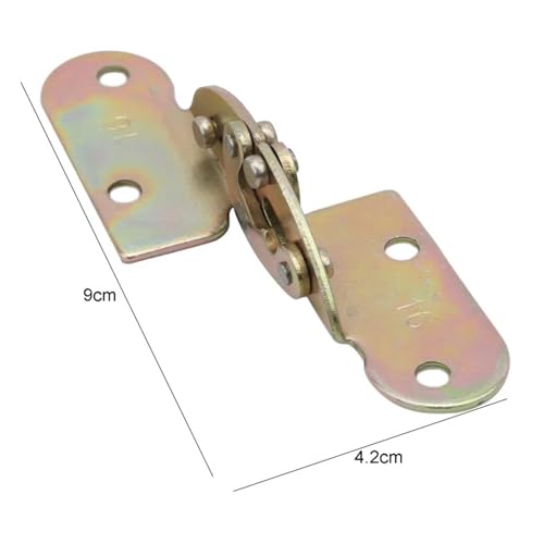 Charnière rabattable 180 degrés en fer raccord de meuble pour table pliable - 3