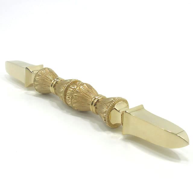 独鈷杵　両剣型 ブルパ　20cm（金剛杭）密教法具　仏教美術　瞑想・浄化・魔除 独鈷杵両剣型 ブルパ20cm（金剛杭）密教法具仏教美術瞑想・浄化・魔除