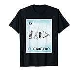 El Barbero Mexican Barber Cards T-Shirt