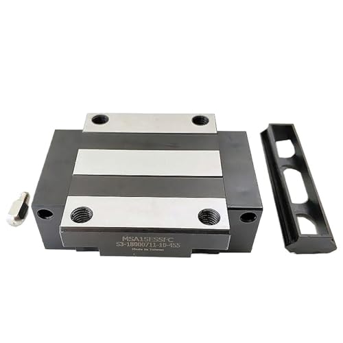 Bloc linéaire MSA15ESSFC anti-vibration pour stabiliser les rails de guidage 15mm