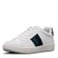 White/British Navy/Green