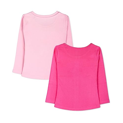 Image of Real Basics Girls Regular Fit Full Sleeves Tshirt (Pack of 2)