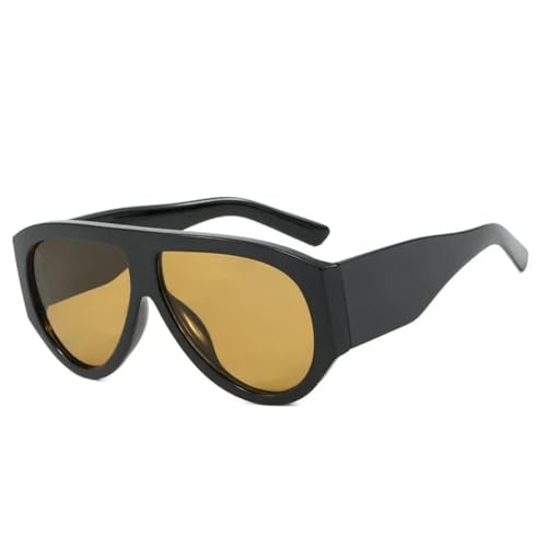 Lunettes de soleil de style rétro aux verres dégradés et finitions branches larges premium