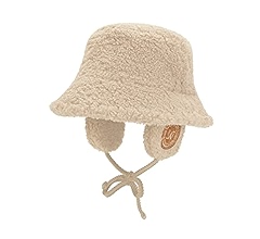 Unisex Fleece Earmuff Bucket Hat Faux Fur SKADI | Ash at