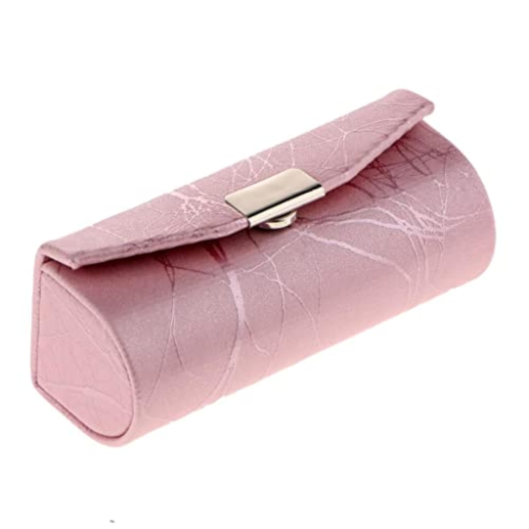 Leather Lipstick Lip Gloss Case Storage Box with Mirror
