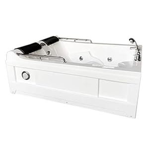 Nieuw bubbelbad Mimi model voor 2 personen meet 175 x 132cm wit badkuip