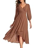 robe soiree brun Emballage : Nos robes de demoiselle d'honneur sont soigneusement pliées pour l'expédition. Veuillez utiliser de la vapeur pour éliminer les plis à l'arrivée.