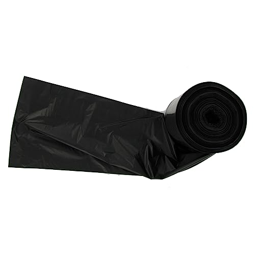 Rollpak RP332K 12-16 Gal. Black Trash Can Liner Roll - 500 / CS