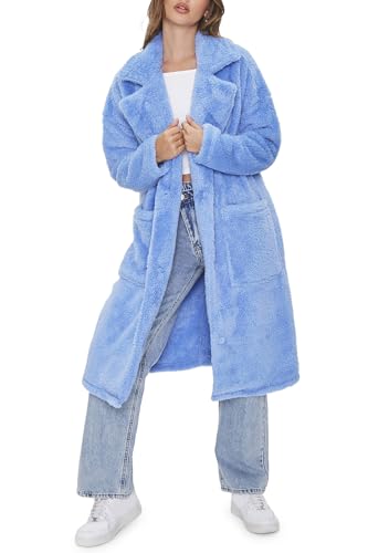 Forever 21 Women's Faux Fur Teddy Coat4