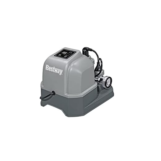 Bestway Clorador Salino Hydrogenic 6 G/H 34X27X26 Cm Gris