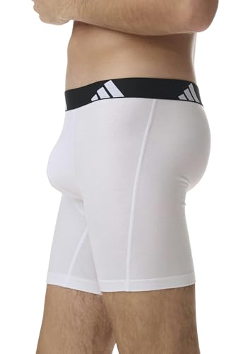Image of Adidas Men's Boxer Shorts (Pack of 3) Boxer Brief Cyclist Underwear (Size S - 3XL) - Comfortable Underwear Men