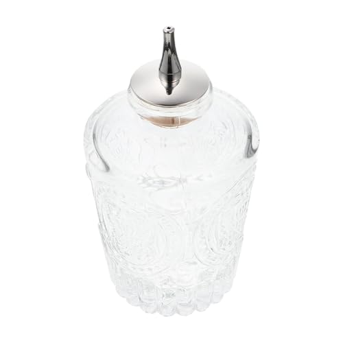 Tofficu Botella de Vidrio Decorativa con Diseño Retro, con Tapón Extraíble y Sello a Prueba de Fugas, Adecuado para Uso Hogar y Barra