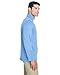 UltraClub Men's Cool & Dry Heathered Performance Quarter-Zip XL COLMBIA BLU HTHR