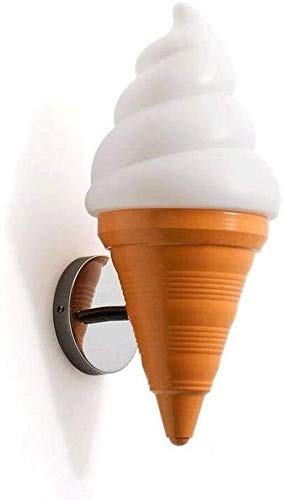 Preisvergleich Produktbild Wandbeleuchtung Licht Kreative süßer Schlauch Eiscreme Wandleuchte Hohe Sicherheitsstandards Polypropylen Energy Conversion Rate Vorteile 43 * 22cm Wandstahler