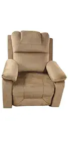 Abp Seats Manual one Seater Recliner Leatherette Classy and Comfortable couche lite Beigh