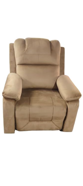 Image of Abp Seats Manual one Seater Recliner Leatherette Classy and Comfortable couche lite Beigh