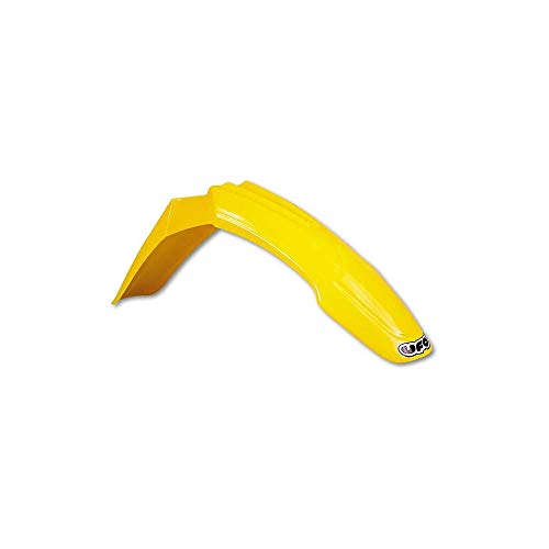 Garde-boue avant UFO jaune plastique moto cross tout-terrain