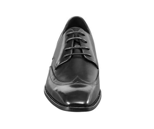 Image of Asher Green AG100 - Men's Dress Shoes - Genuine Calf Leather Wingtip Oxfords - Two Tone and Multi Tone Mens Dress Shoes