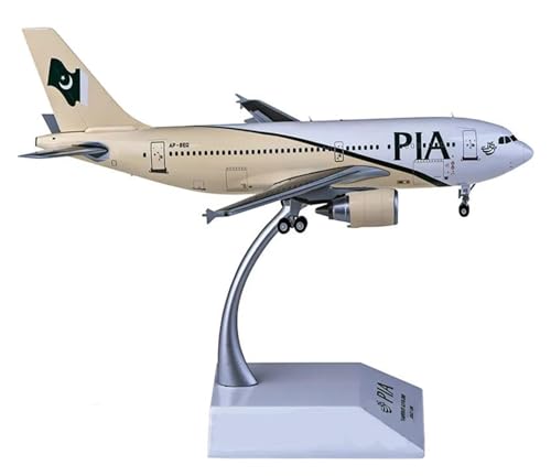Avión clásico vintage Pia Airlines A310-300 miniatura metálica decorativa para salón
