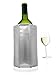 Vacu Vin Inc. 38805606 Rapid Ice Active Cooler Wine Bottle Chilling Sleeve, Standard, Chrome